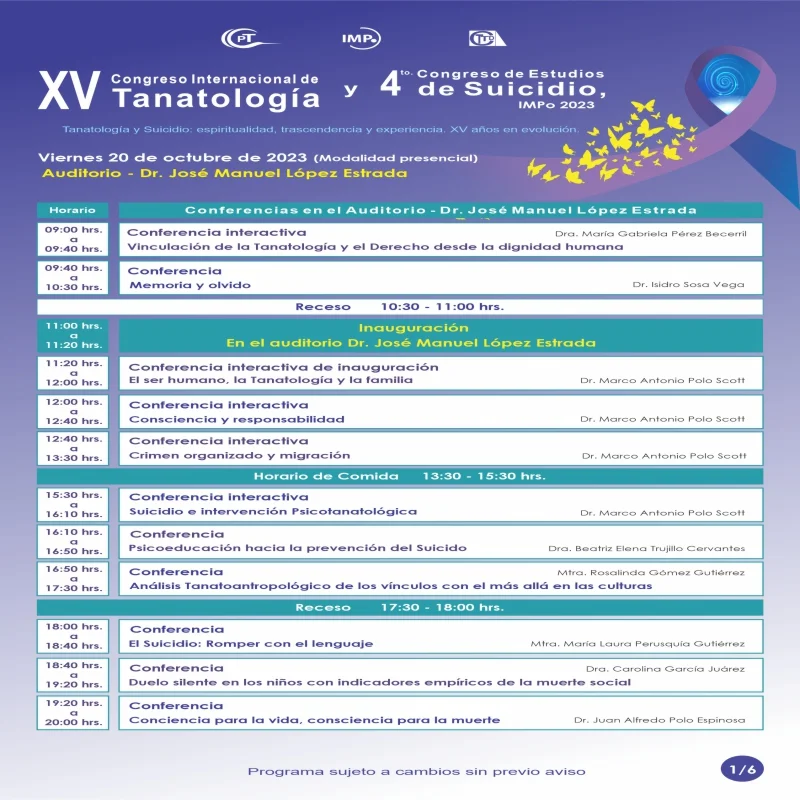 Congreso de tanatología
