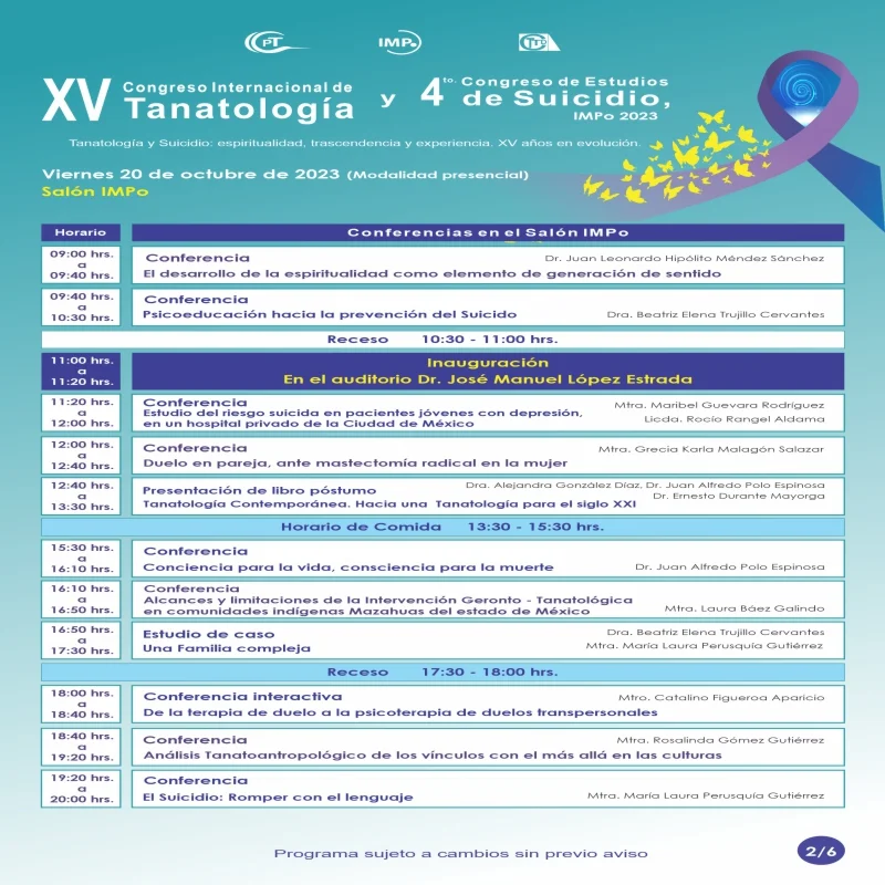 Congreso de tanatología