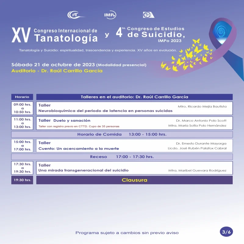 Congreso de tanatología