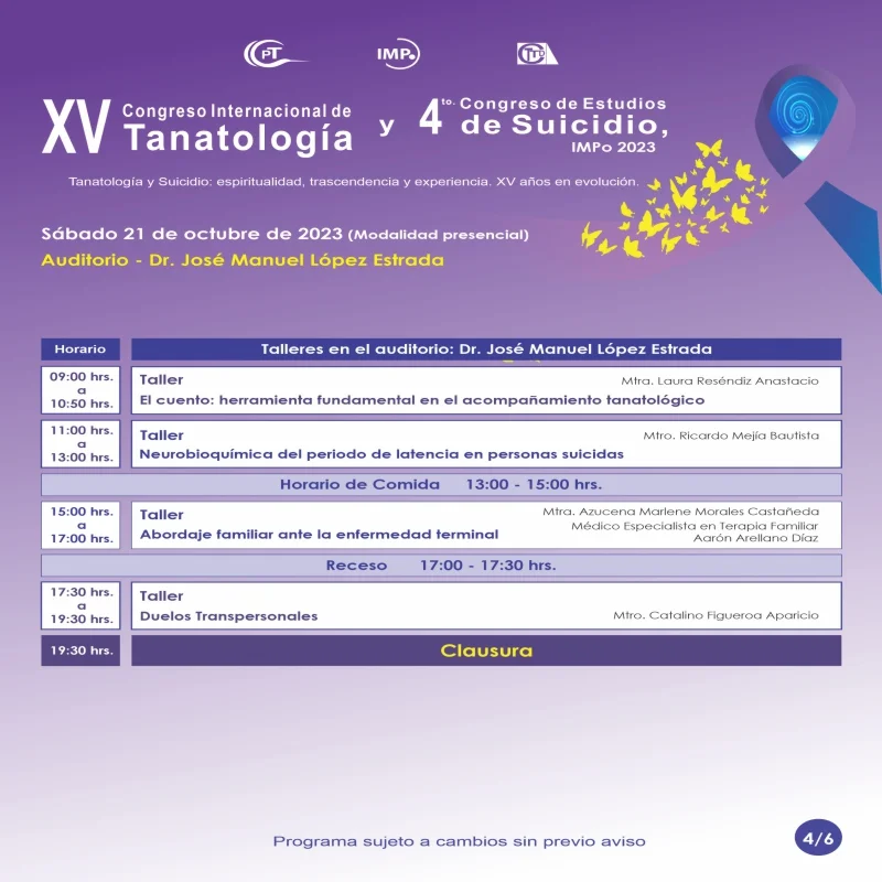 Congreso de tanatología