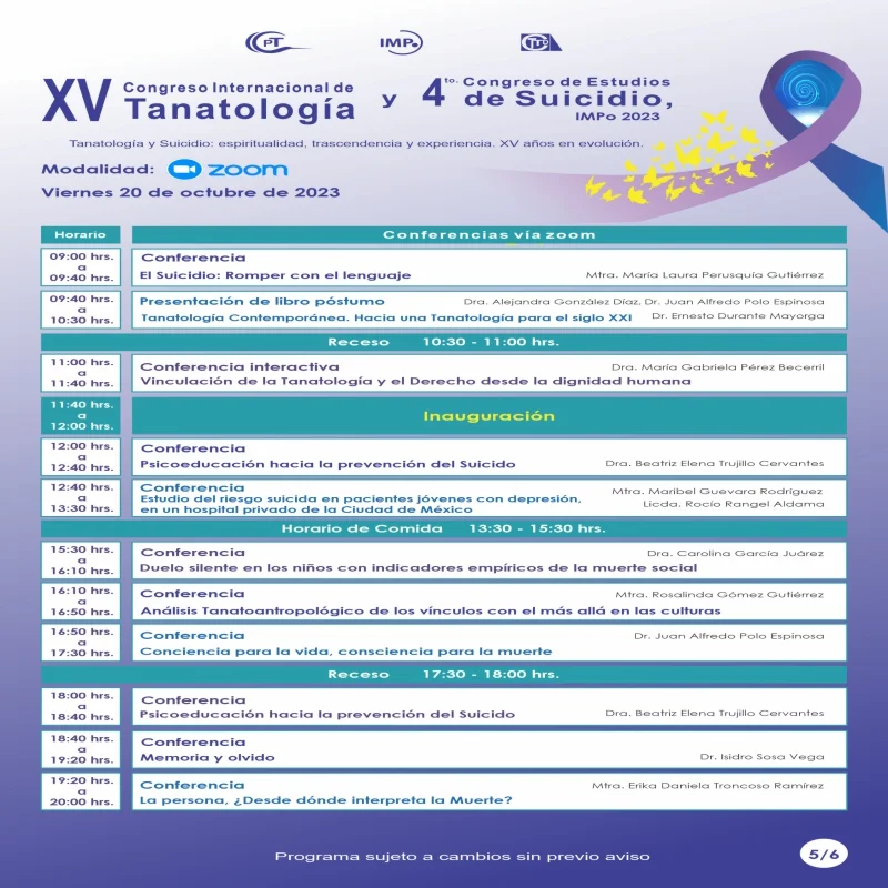 Congreso de tanatología