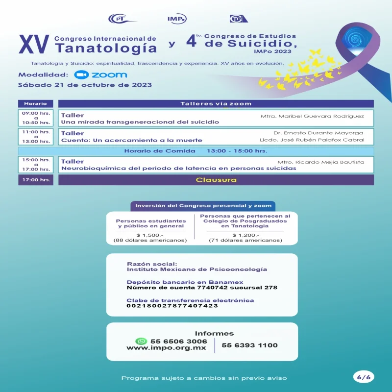 Congreso de tanatología
